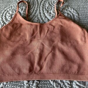 Bralette size medium. Rust colored.